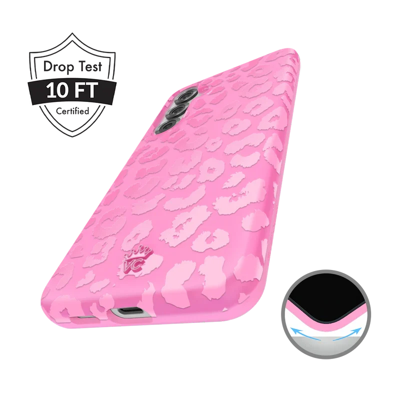 Hot Pink Leopard Samsung Case - Image 94