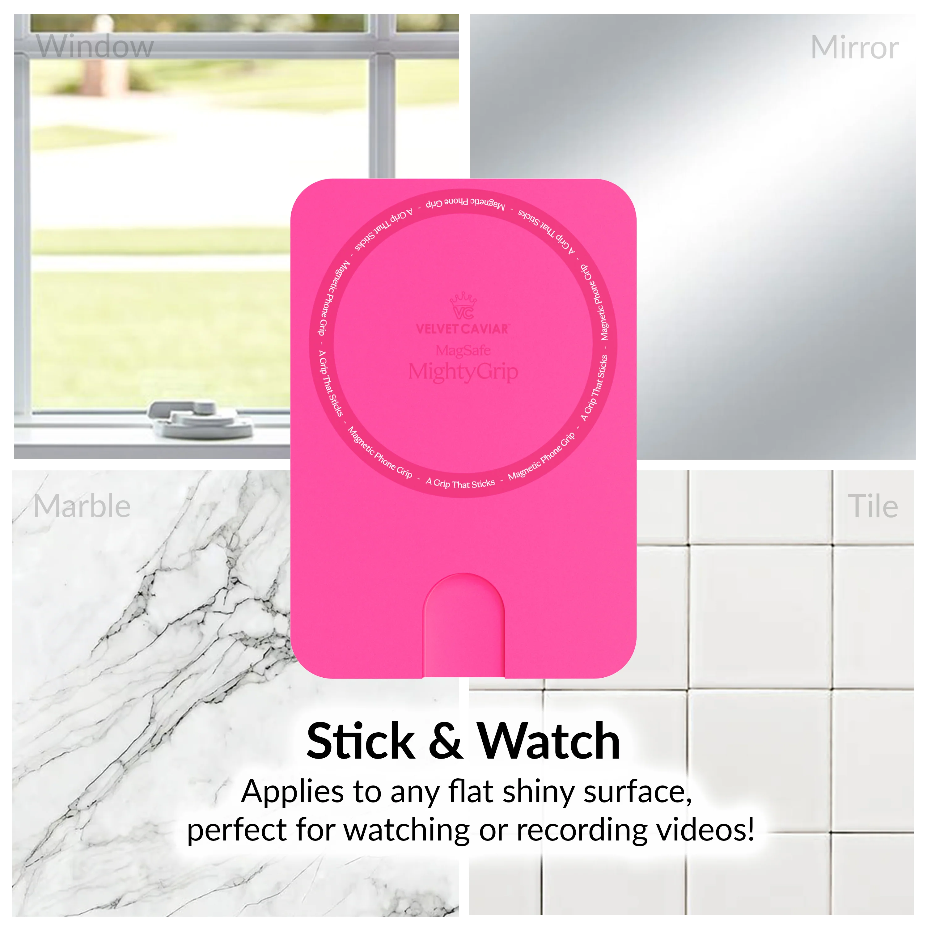Hot Pink MightyGrip MagSafe Mount - Image 5