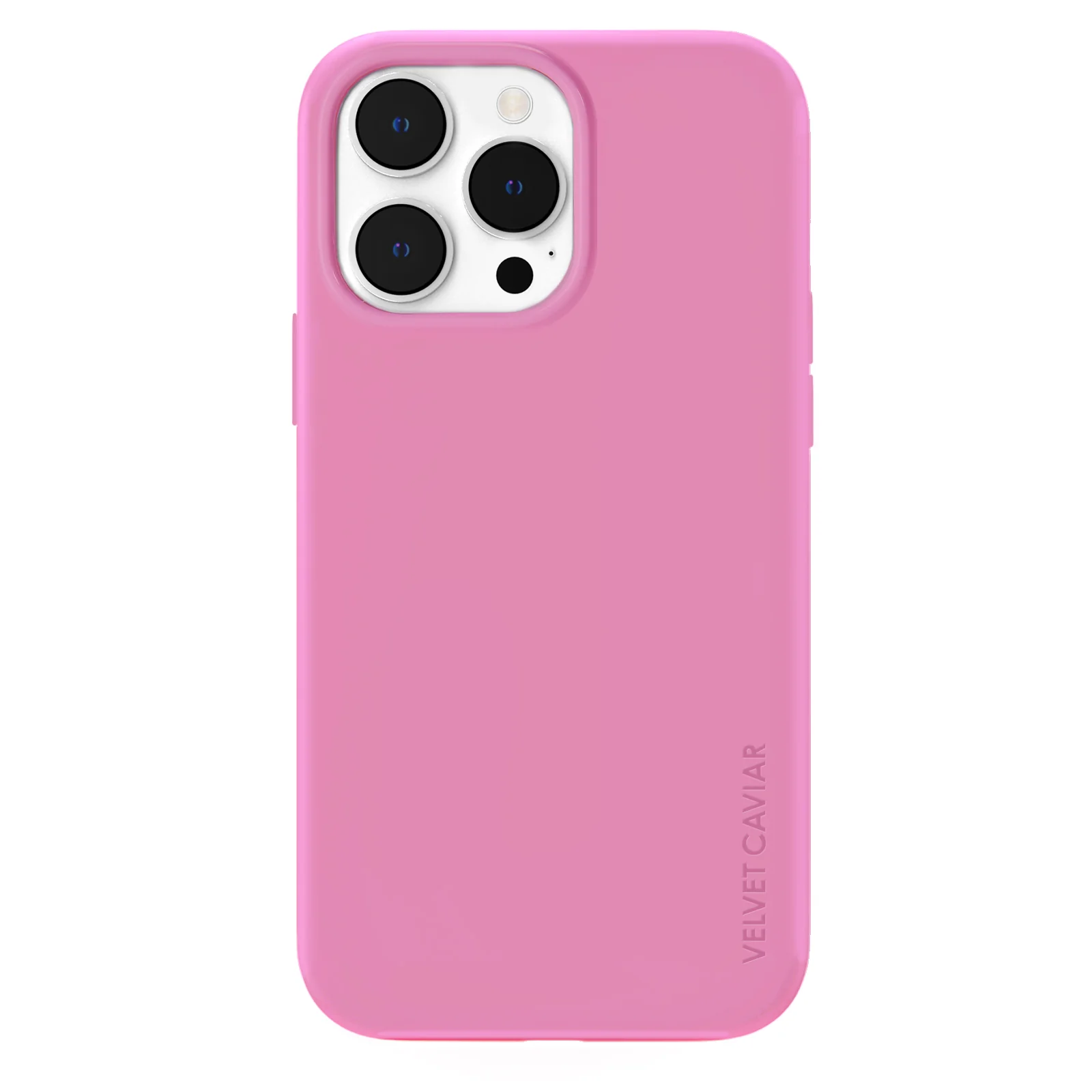 Silicone Hot Pink iPhone Case - Image 89