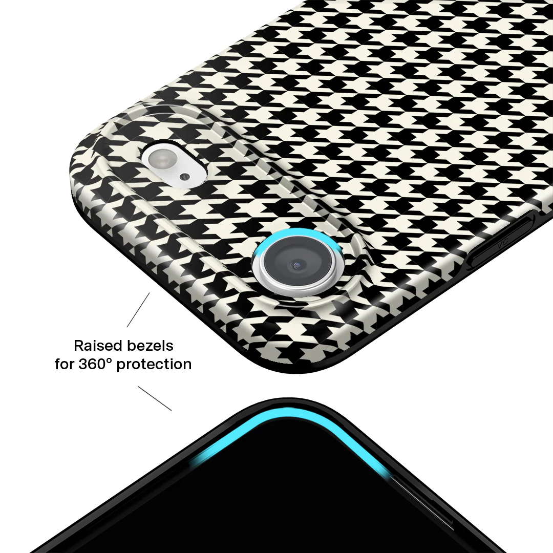 Houndstooth iPhone Case - Image 3