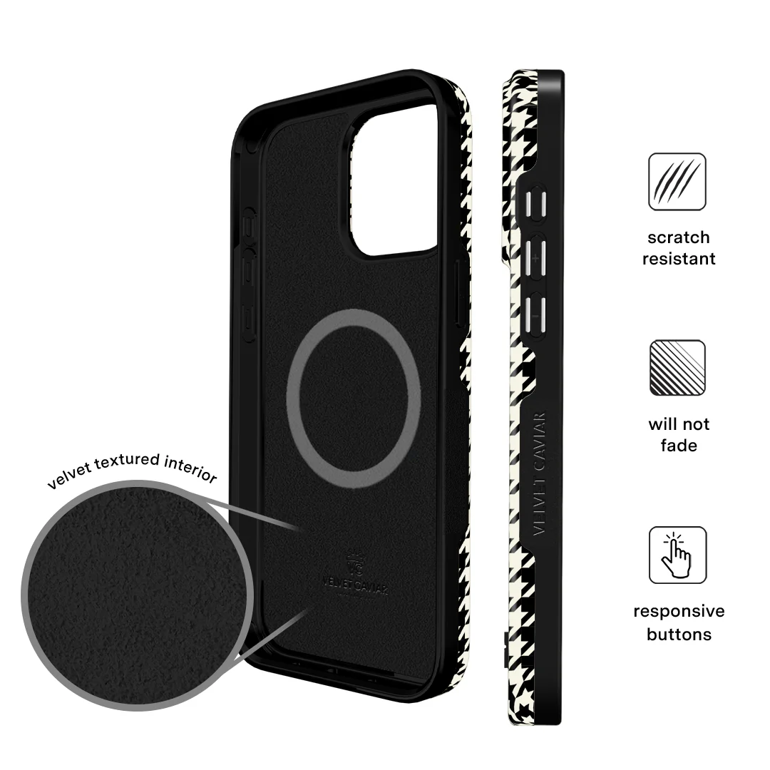 Houndstooth iPhone Case - Image 45