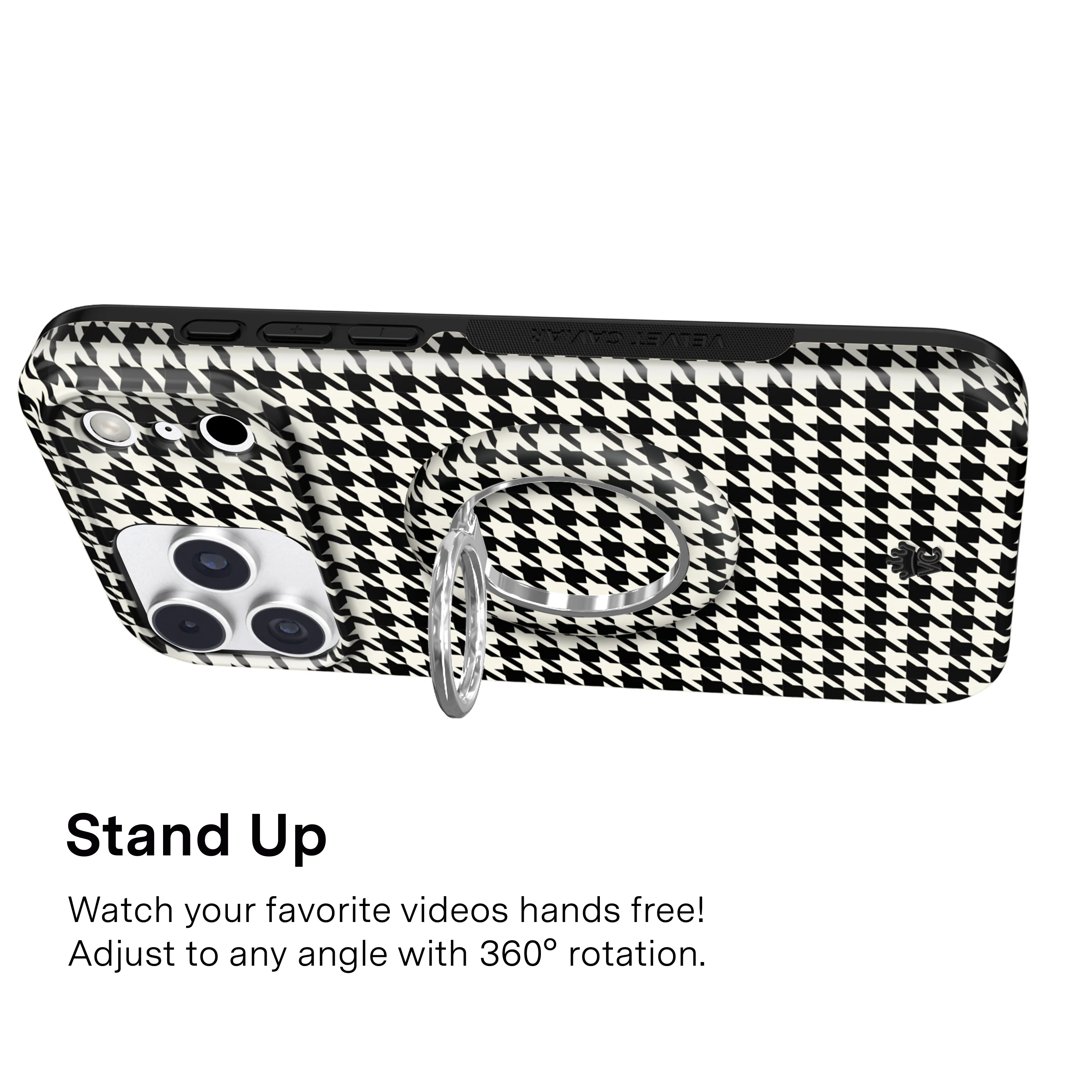 Houndstooth MagSafe Grip Ring - Image 5