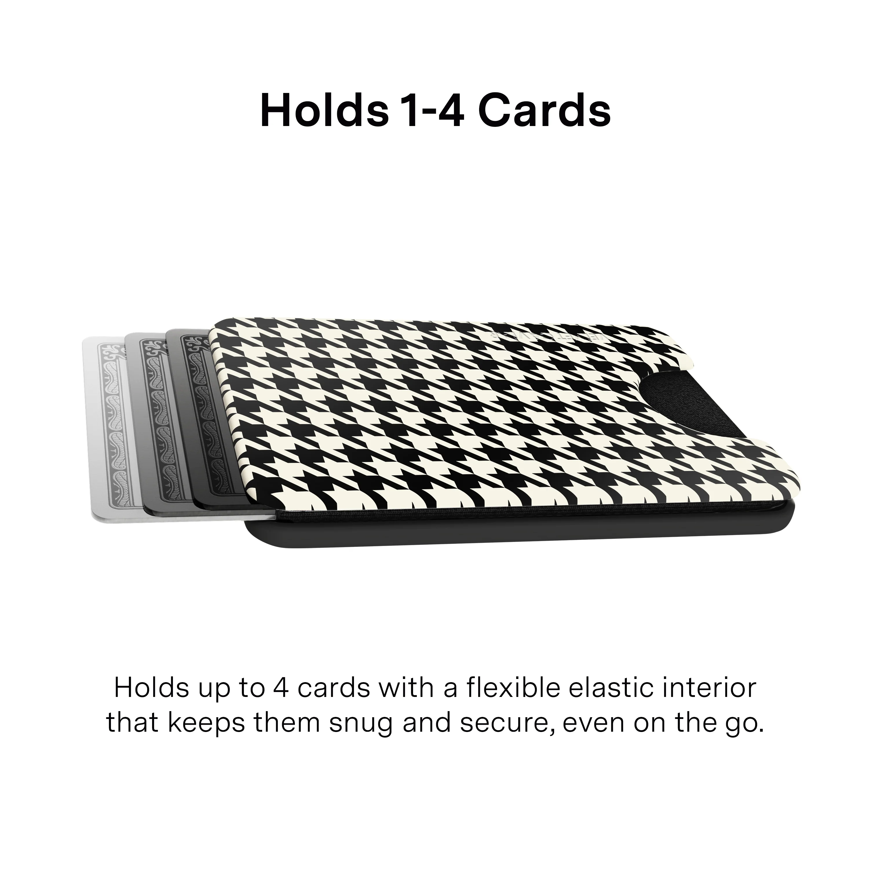 Houndstooth MagSafe Wallet - Image 3