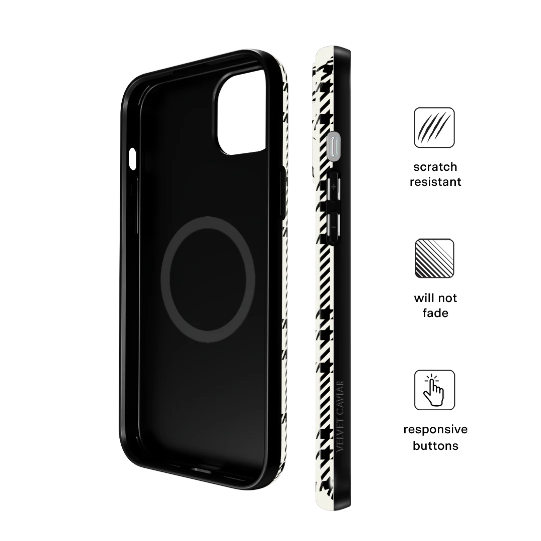 Houndstooth Sweater iPhone Case - Image 108