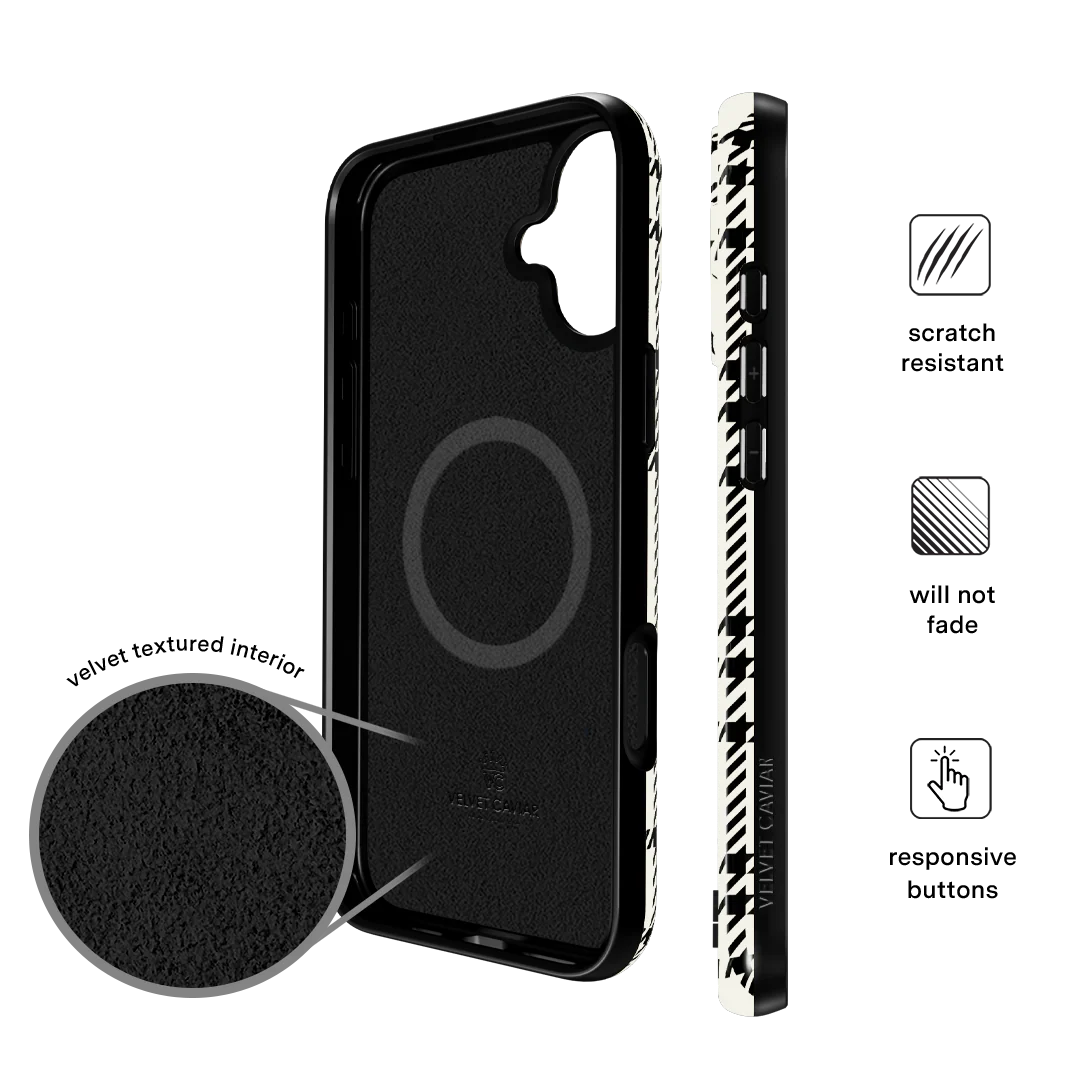 Houndstooth Sweater iPhone Case - Image 18