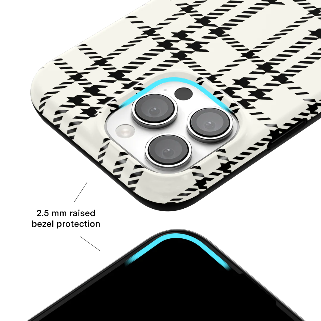 Houndstooth Sweater iPhone Case - Image 3