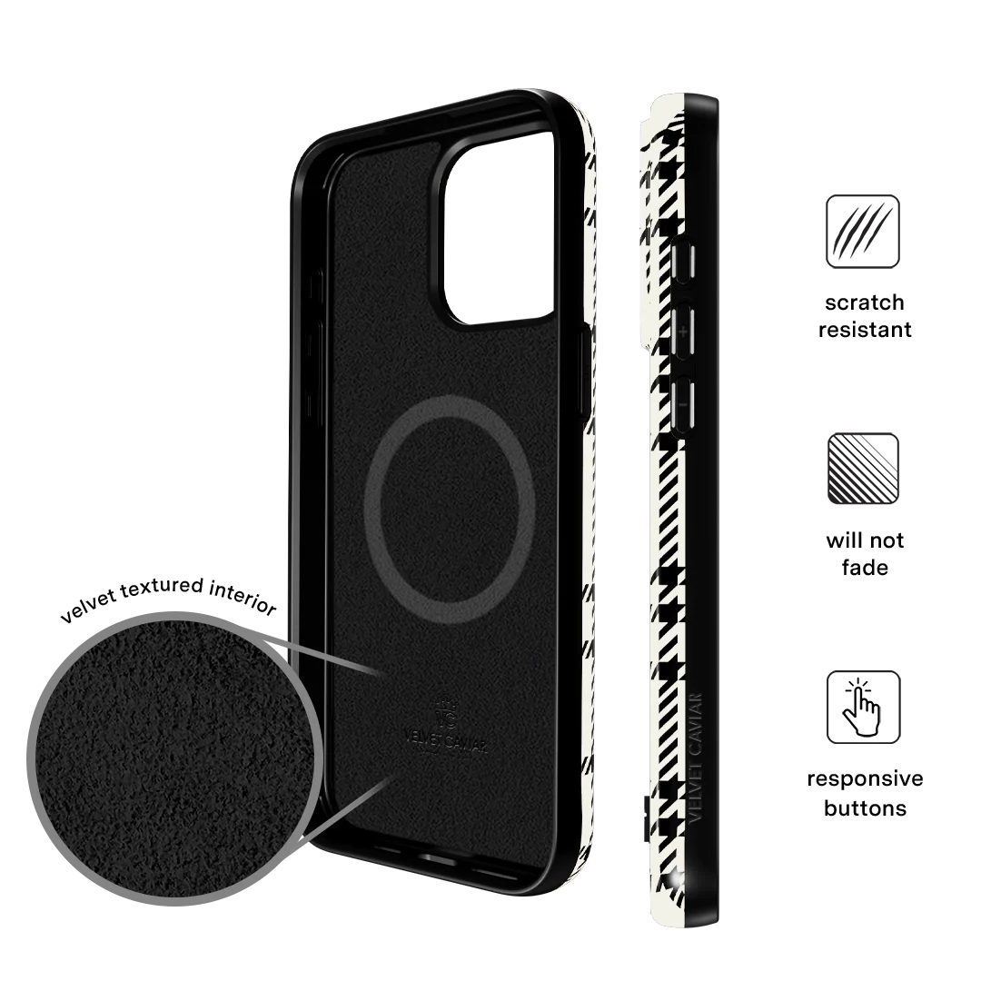 Houndstooth Sweater iPhone Case - Image 30