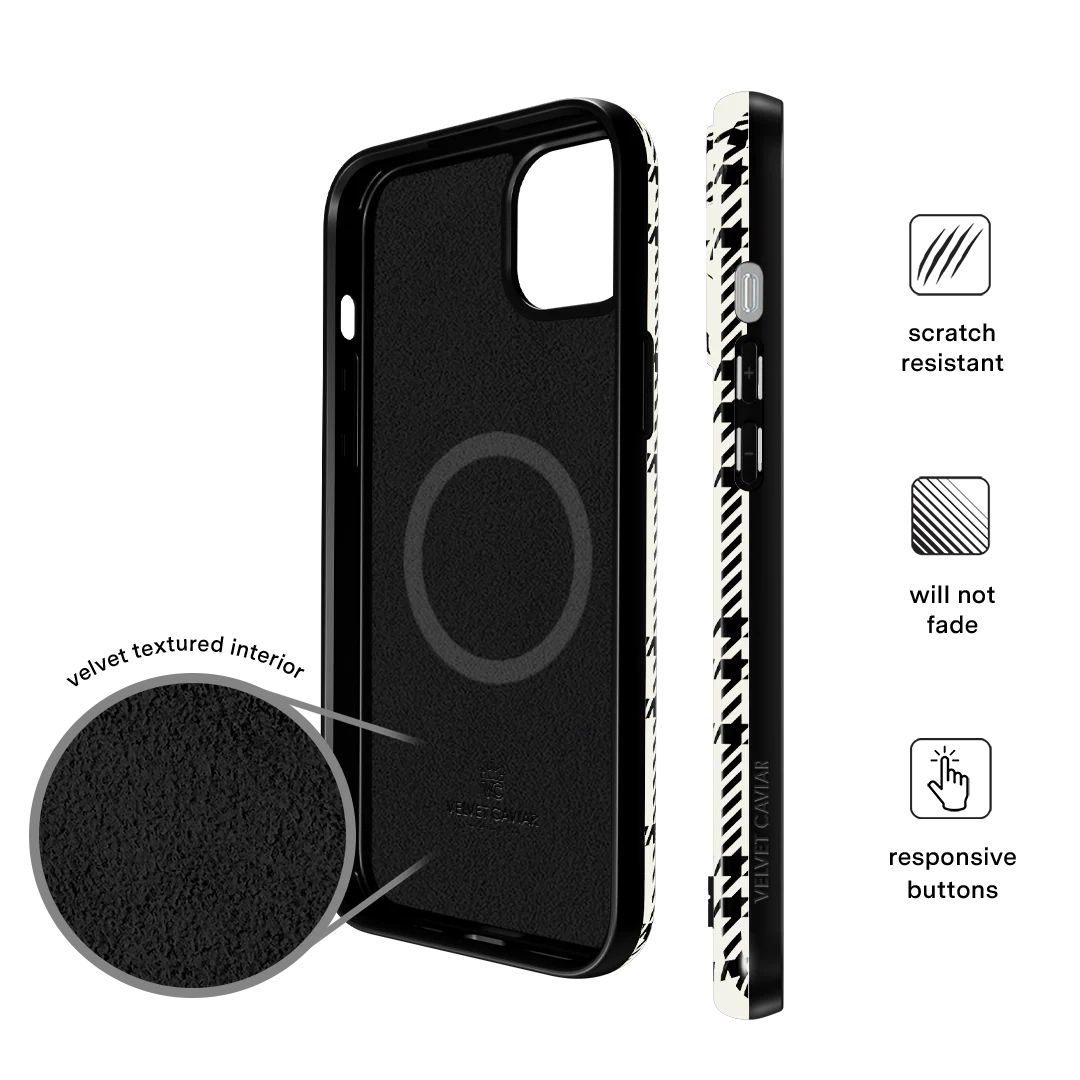 Houndstooth Sweater iPhone Case - Image 48
