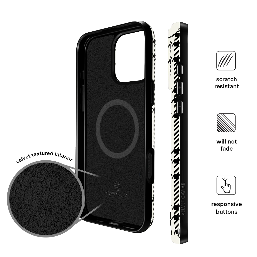 Houndstooth Sweater iPhone Case - Image 6