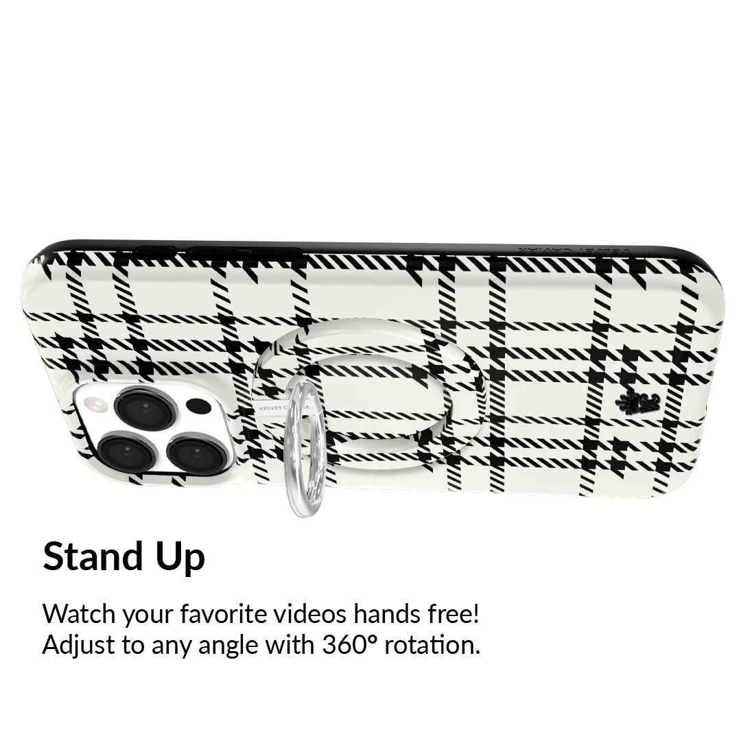 Houndstooth Sweater MagSafe Grip Ring - Image 4