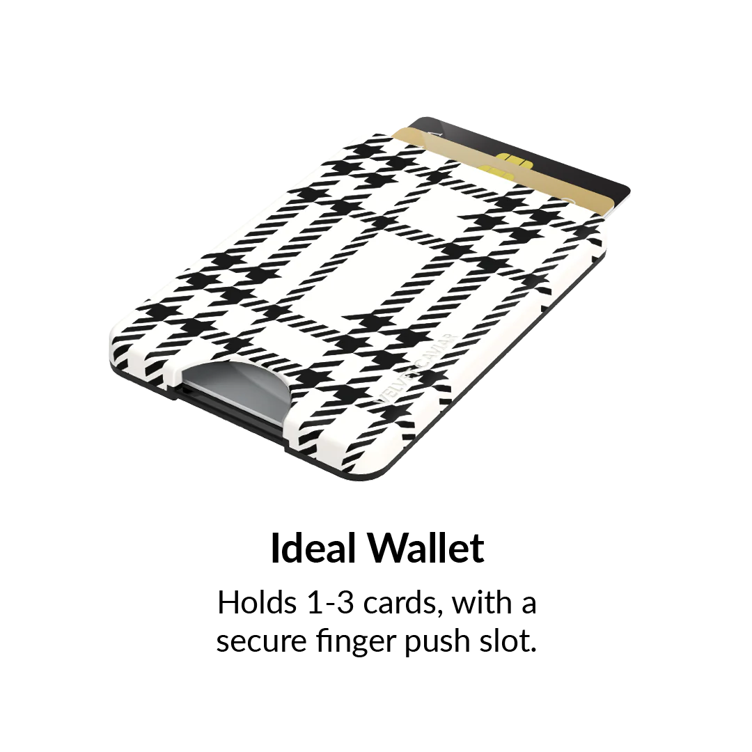 Houndstooth Sweater MagSafe Wallet - Image 3