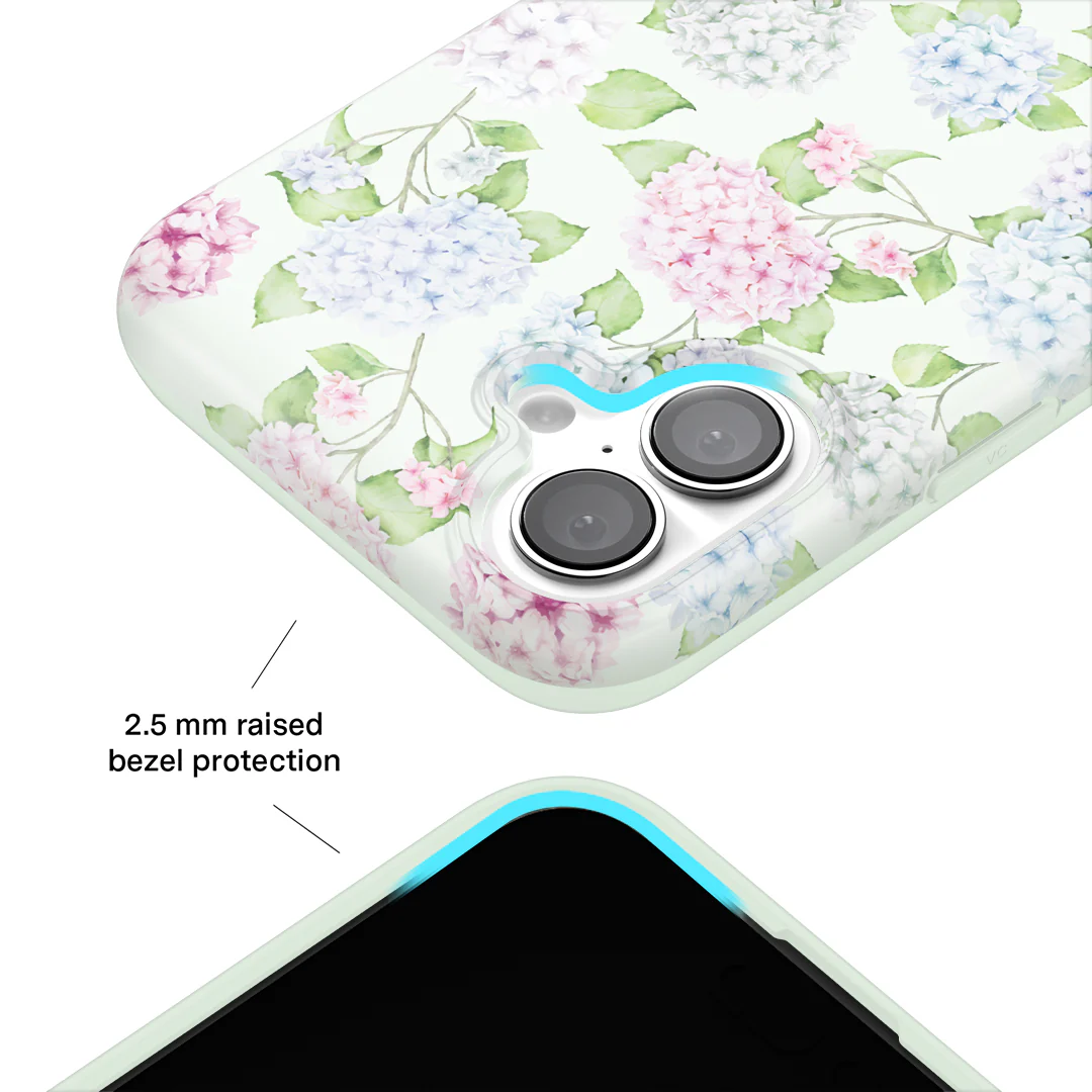 Hydrangea Floral iPhone Case - Image 17