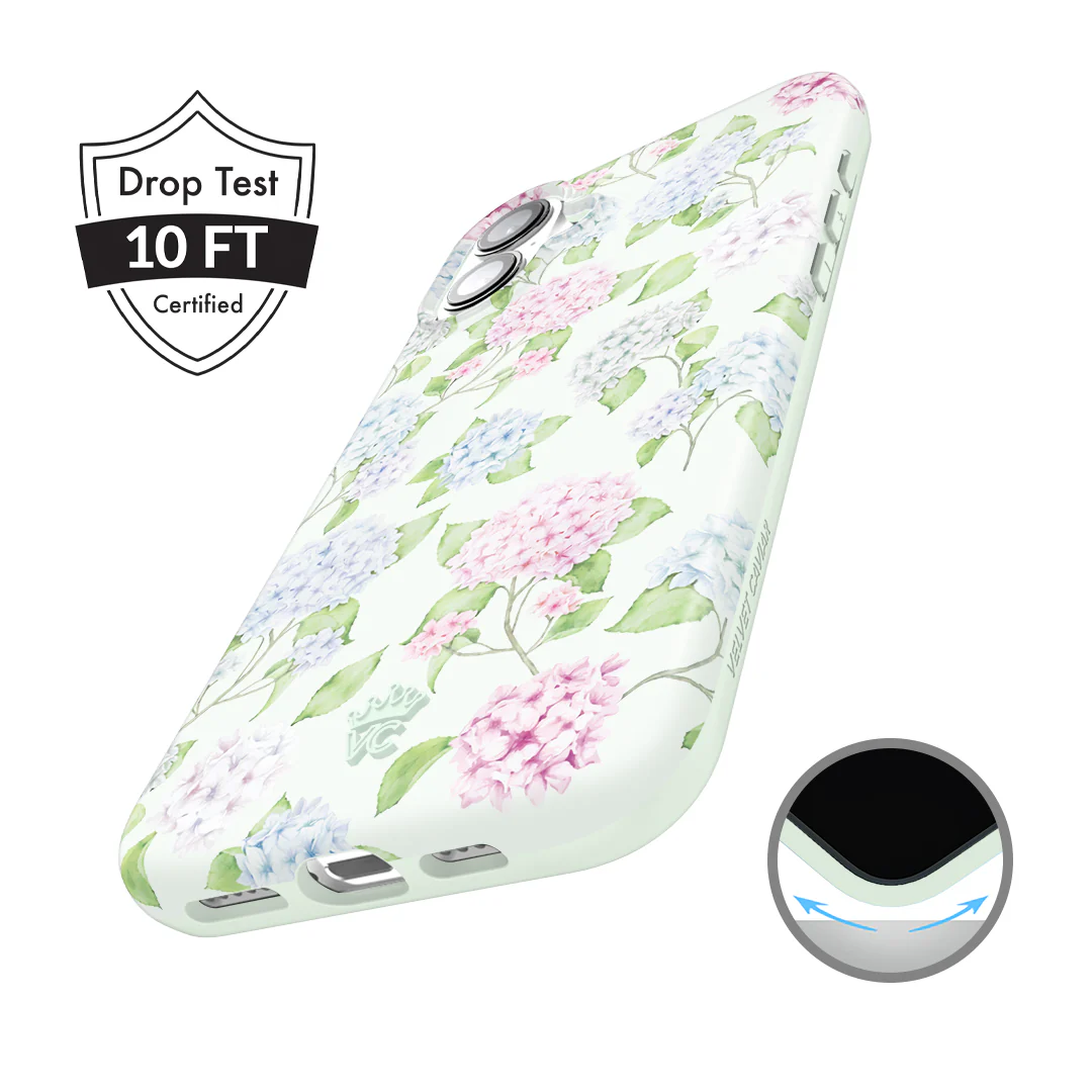 Hydrangea Floral iPhone Case - Image 19