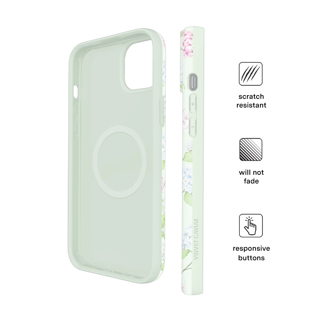 Hydrangea Floral iPhone Case - Image 60