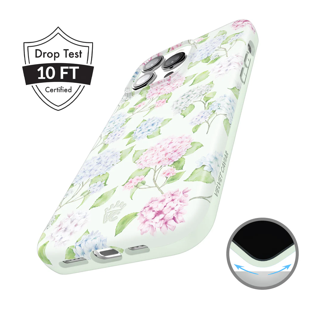Hydrangea Floral iPhone Case - Image 64