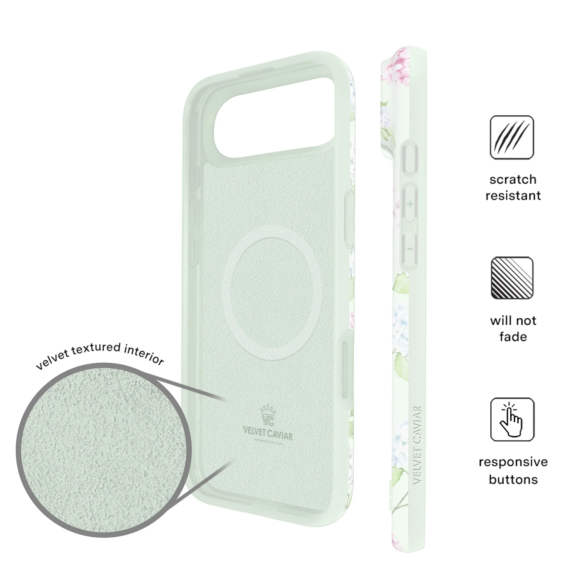 Hydrangea Floral iPhone Case - Image 80