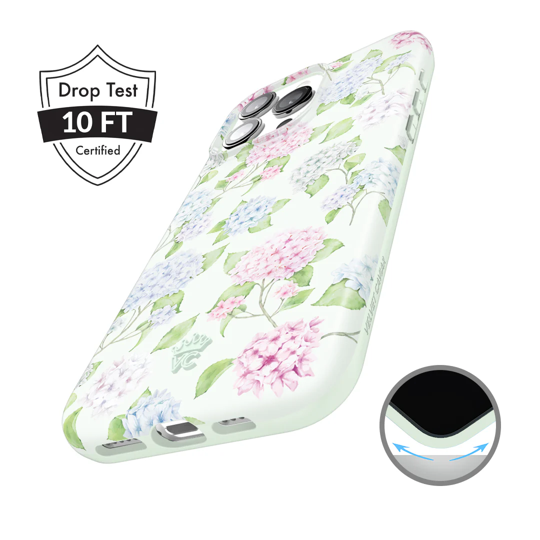 Hydrangea Floral iPhone Case - Image 9
