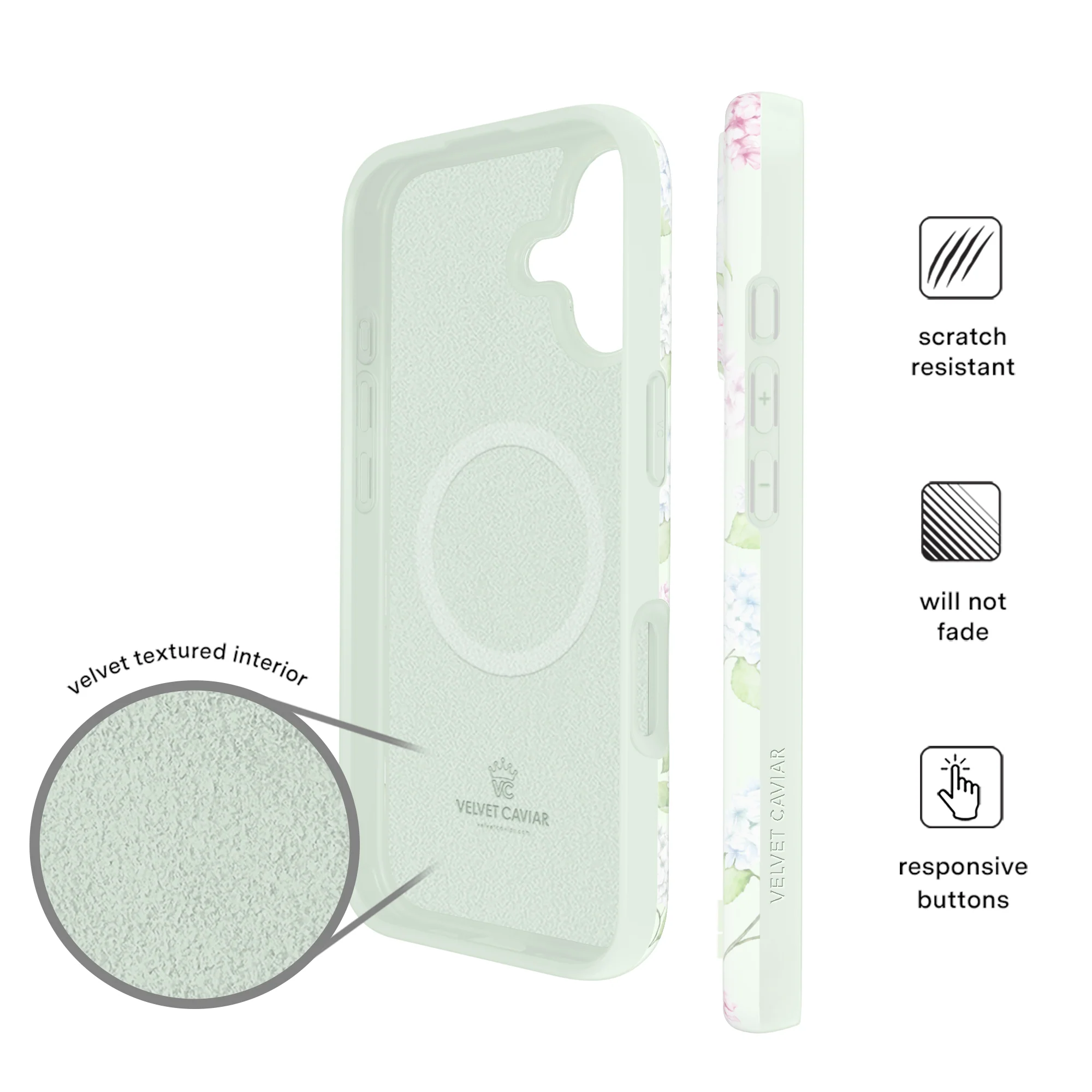Hydrangea Floral iPhone Case - Image 95