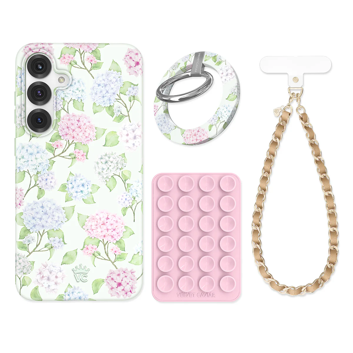 Hydrangea Floral Samsung Bundle Set - Image 2