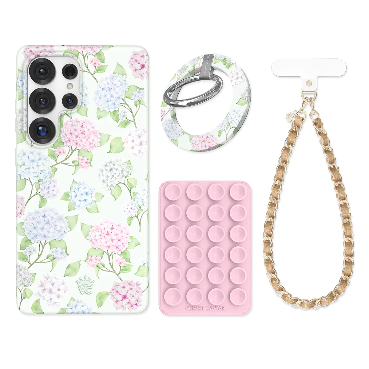 Hydrangea Floral Samsung Bundle Set - Image 3