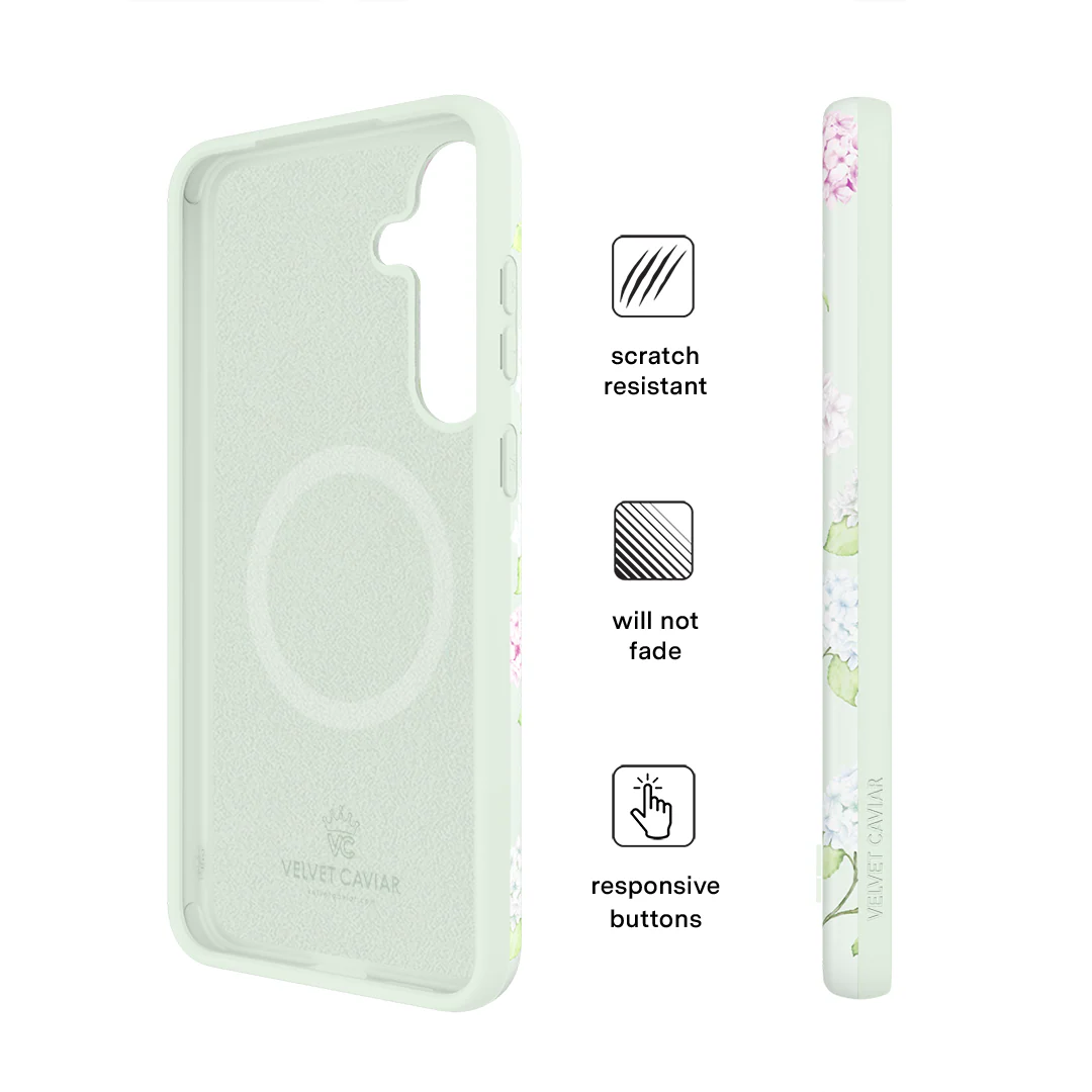 Hydrangea Floral Samsung Case - Image 10