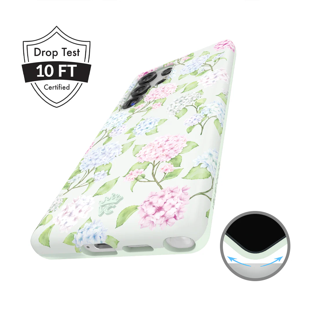 Hydrangea Floral Samsung Case - Image 14