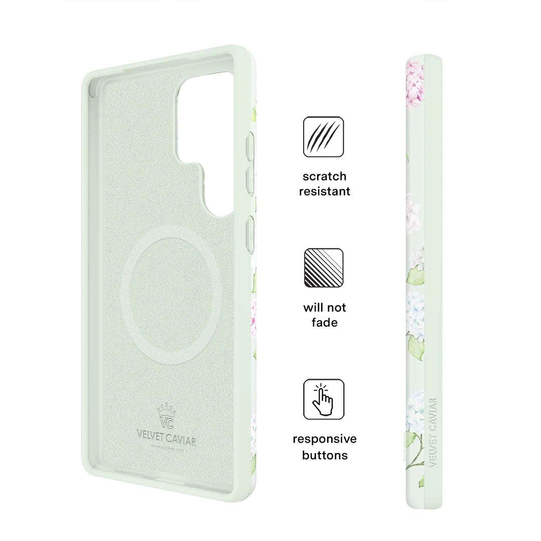 Hydrangea Floral Samsung Case - Image 15