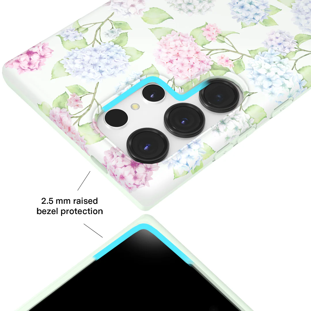 Hydrangea Floral Samsung Case - Image 27