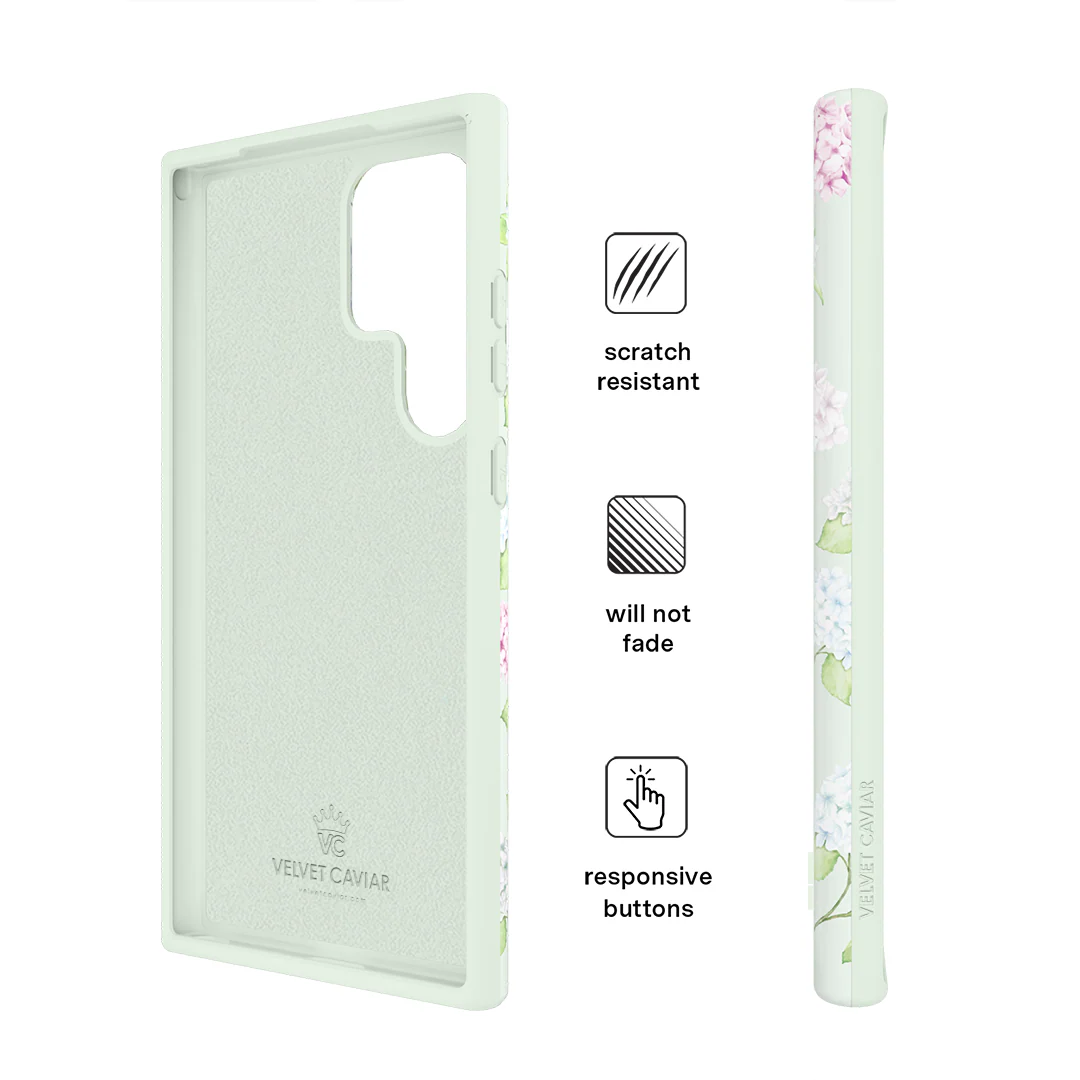 Hydrangea Floral Samsung Case - Image 30