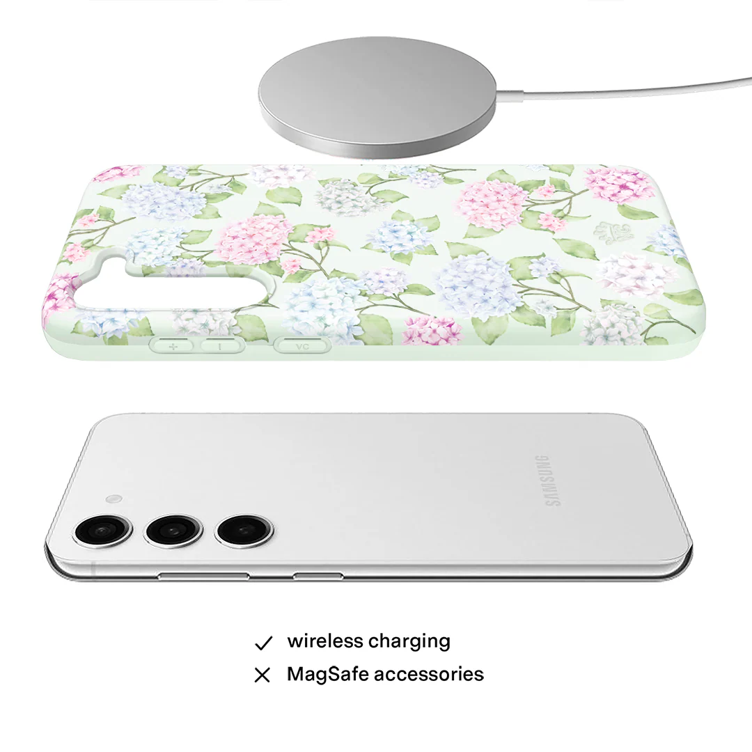 Hydrangea Floral Samsung Case - Image 33
