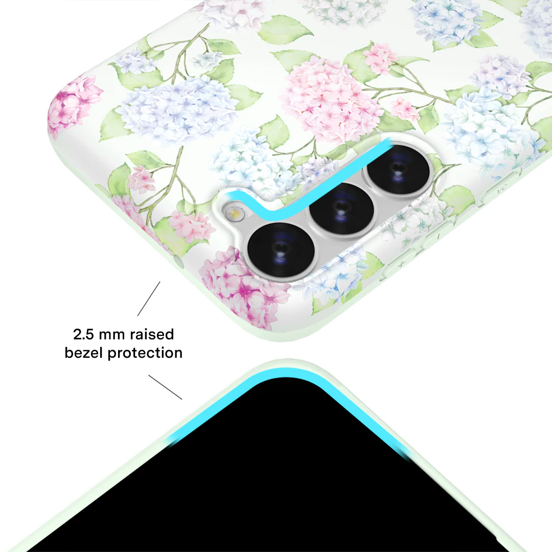 Hydrangea Floral Samsung Case - Image 37
