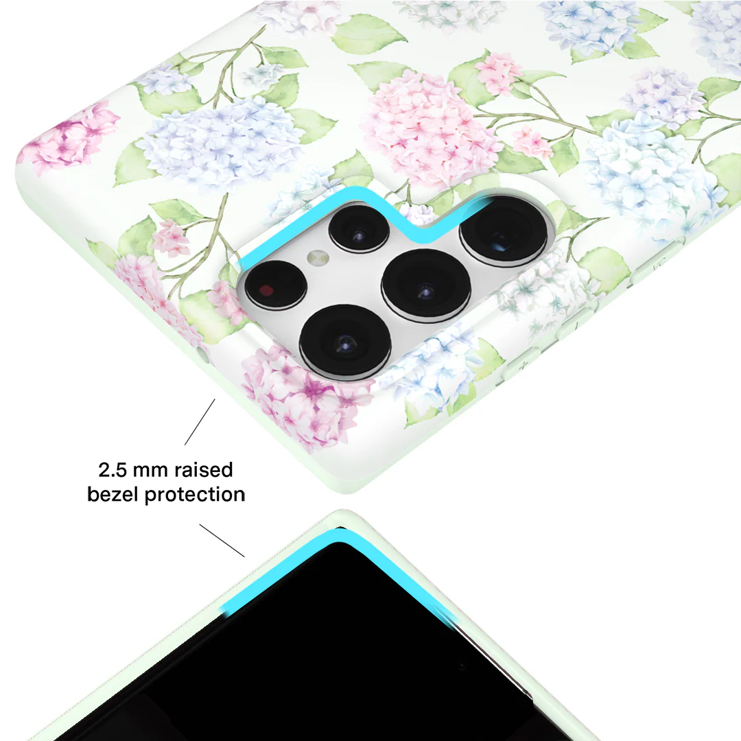 Hydrangea Floral Samsung Case - Image 42