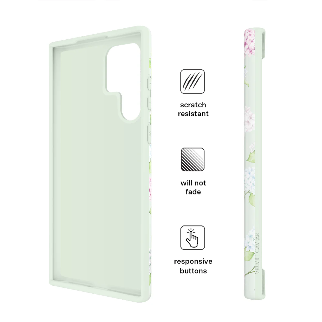 Hydrangea Floral Samsung Case - Image 45