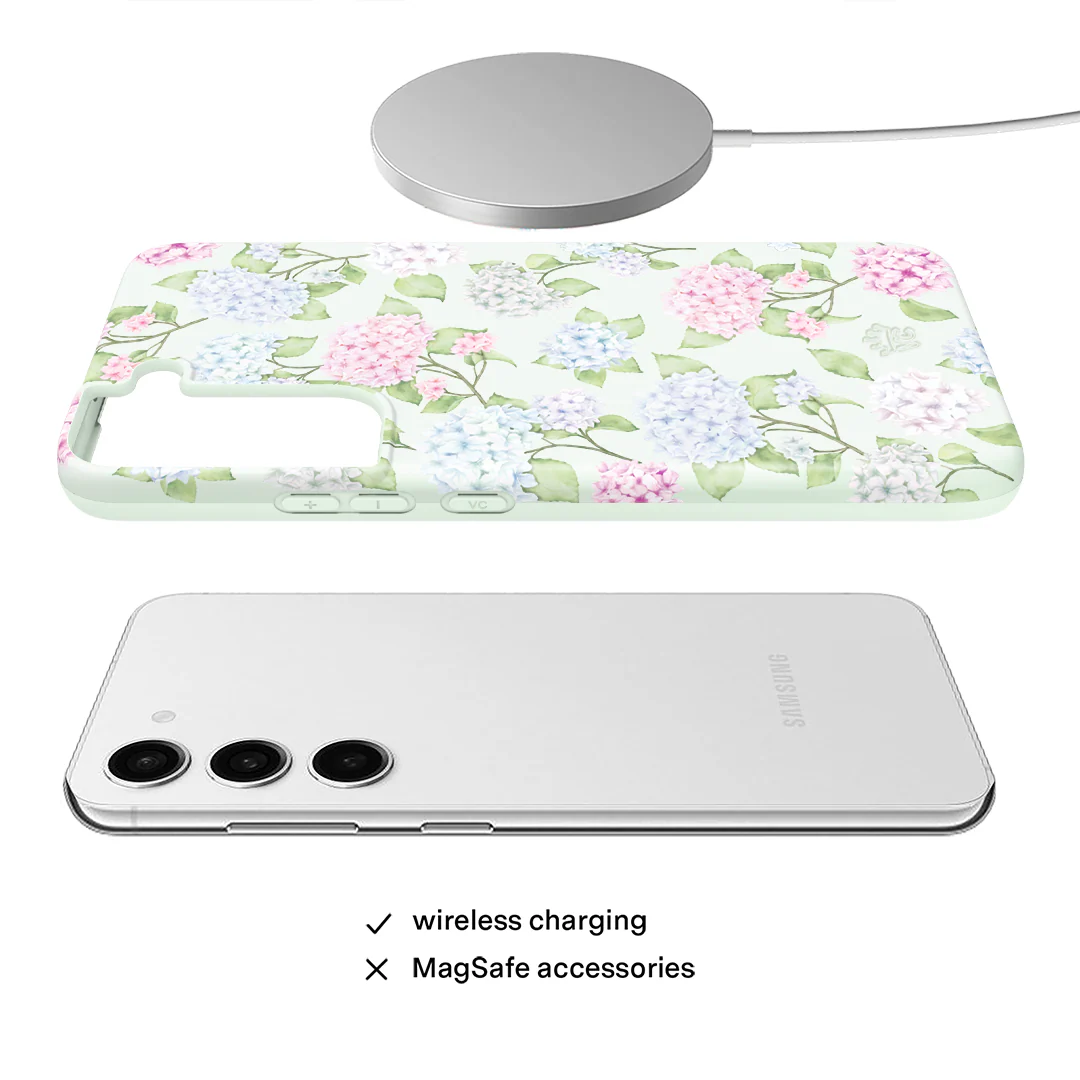 Hydrangea Floral Samsung Case - Image 48