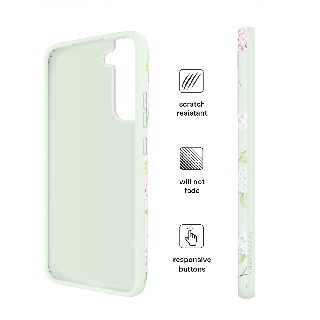 Hydrangea Floral Samsung Case - Image 55