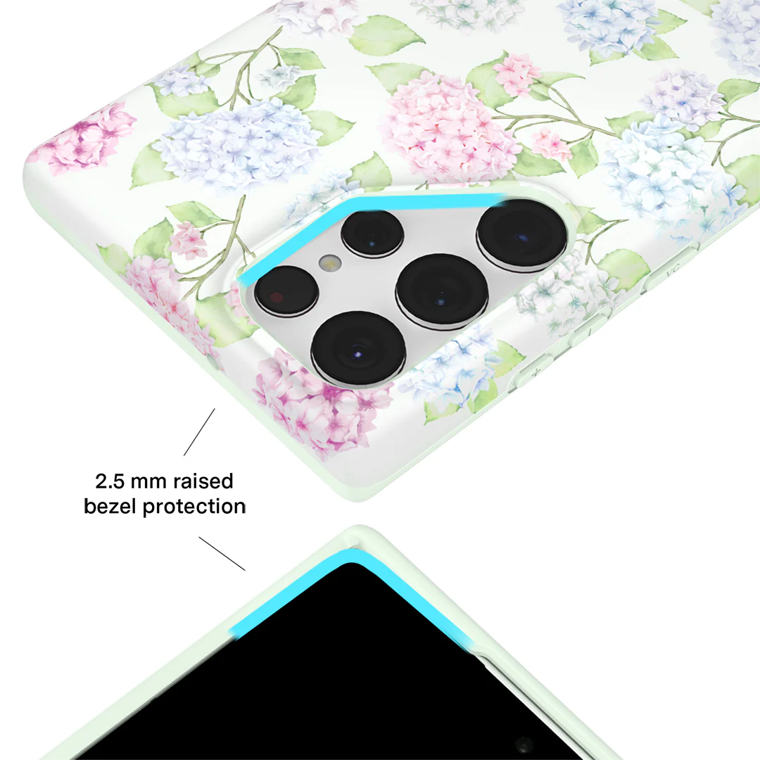 Hydrangea Floral Samsung Case - Image 57