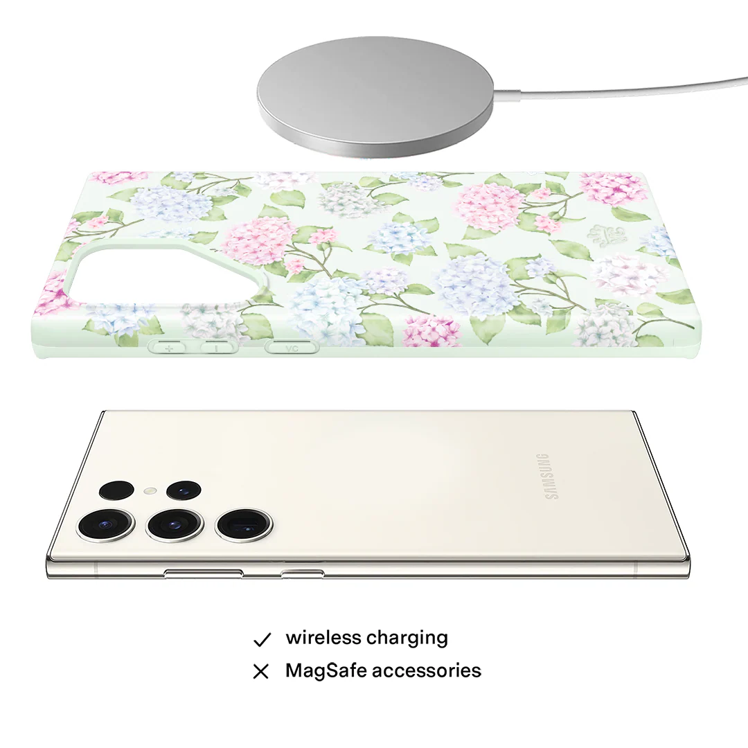 Hydrangea Floral Samsung Case - Image 58