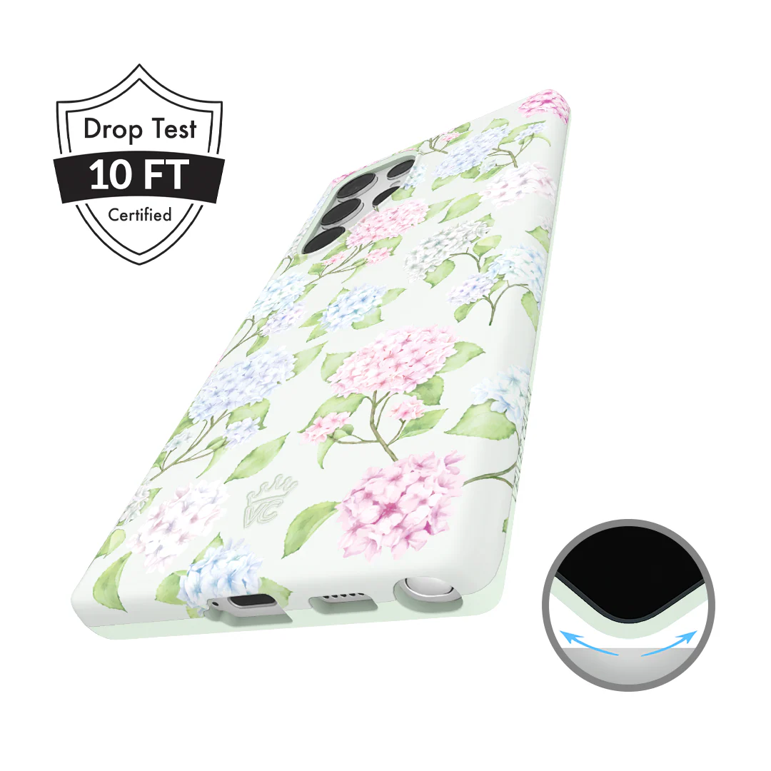 Hydrangea Floral Samsung Case - Image 59