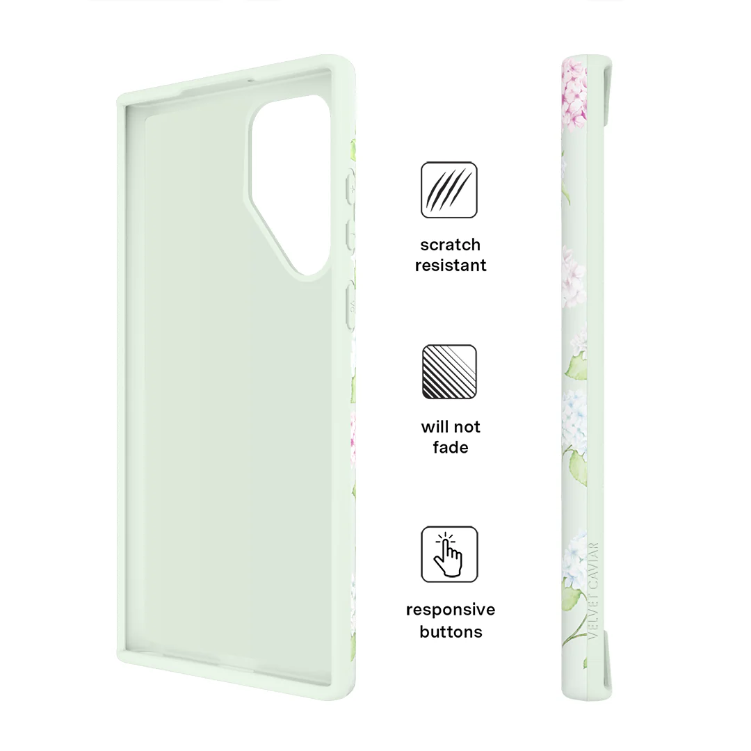 Hydrangea Floral Samsung Case - Image 60