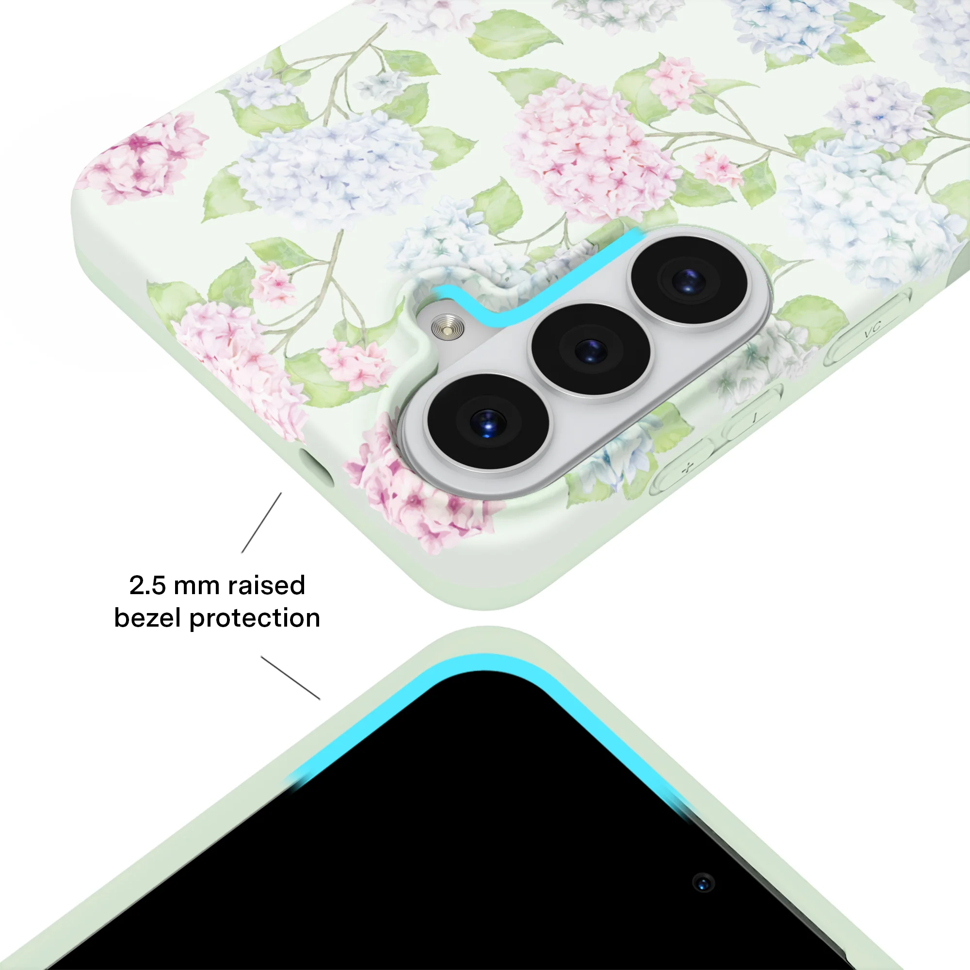 Hydrangea Floral Samsung Case - Image 63