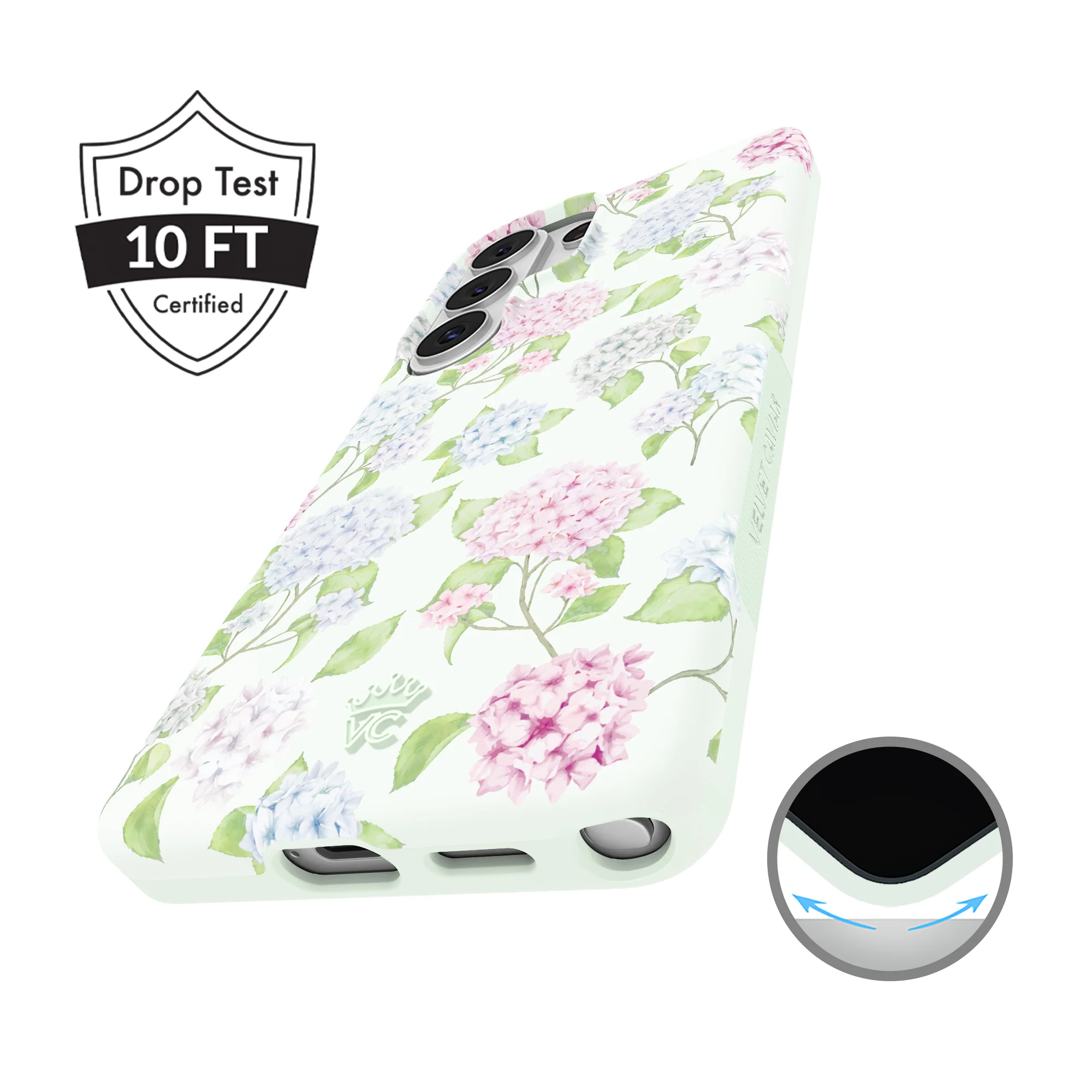 Hydrangea Floral Samsung Case - Image 67
