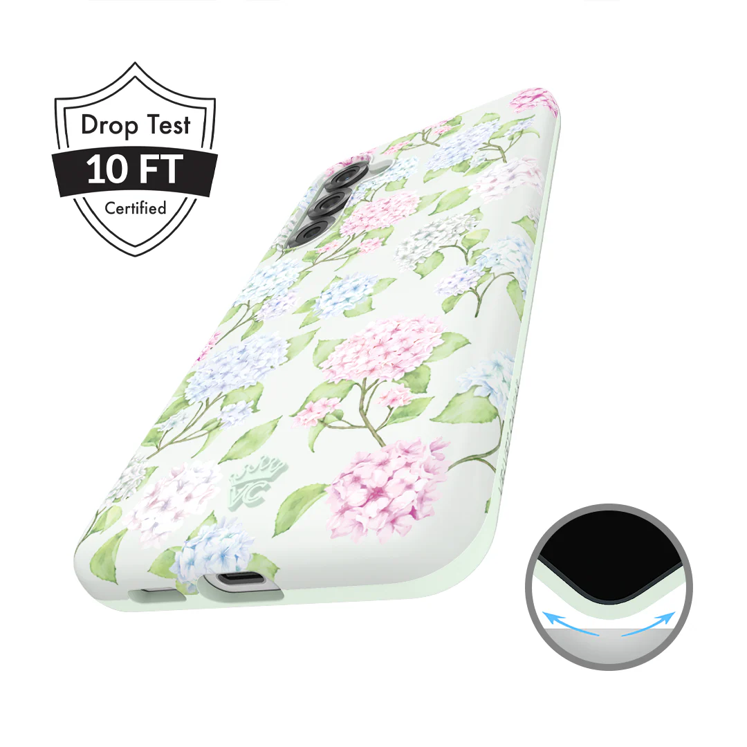 Hydrangea Floral Samsung Case - Image 9