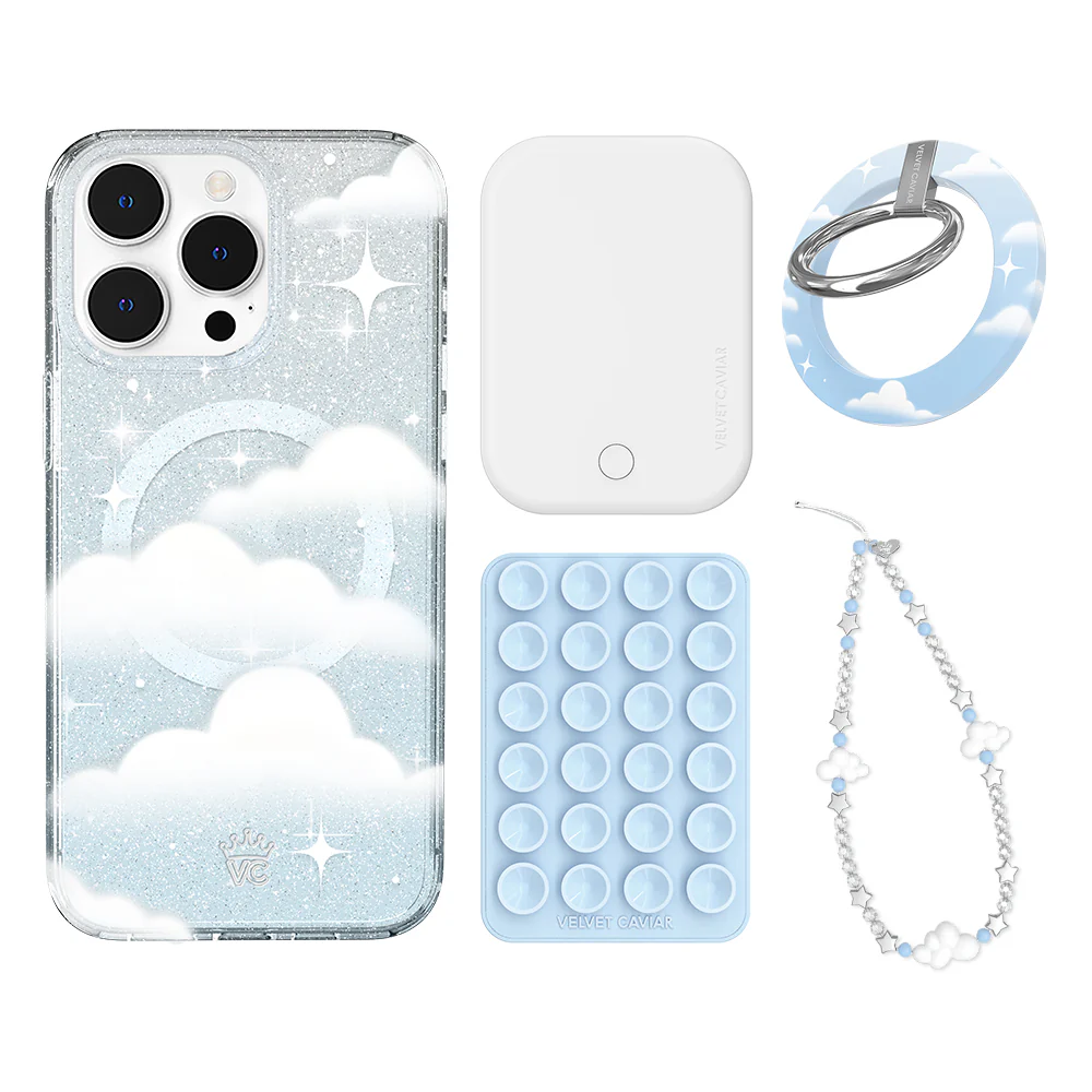 In The Clouds Stardust iPhone Bundle Set - Grip - Image 14