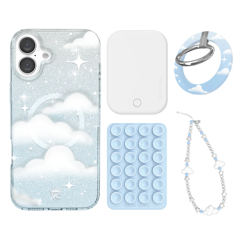 In The Clouds Stardust iPhone Bundle Set - Grip - Image 17