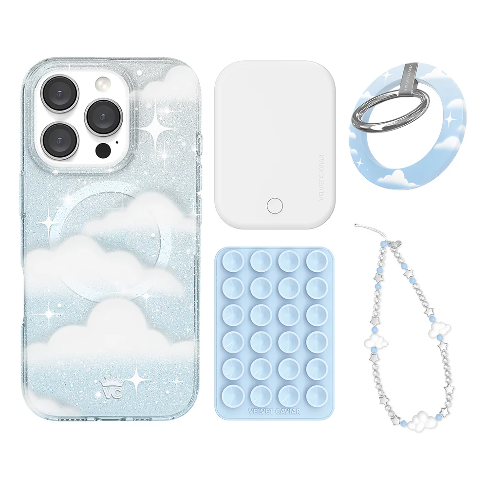 In The Clouds Stardust iPhone Bundle Set - Grip - Image 19