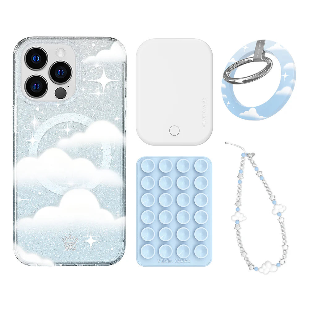 In The Clouds Stardust iPhone Bundle Set - Grip - Image 6