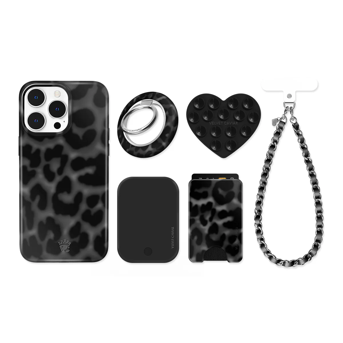 It Girl Black Leopard iPhone Bundle Set - Image 2