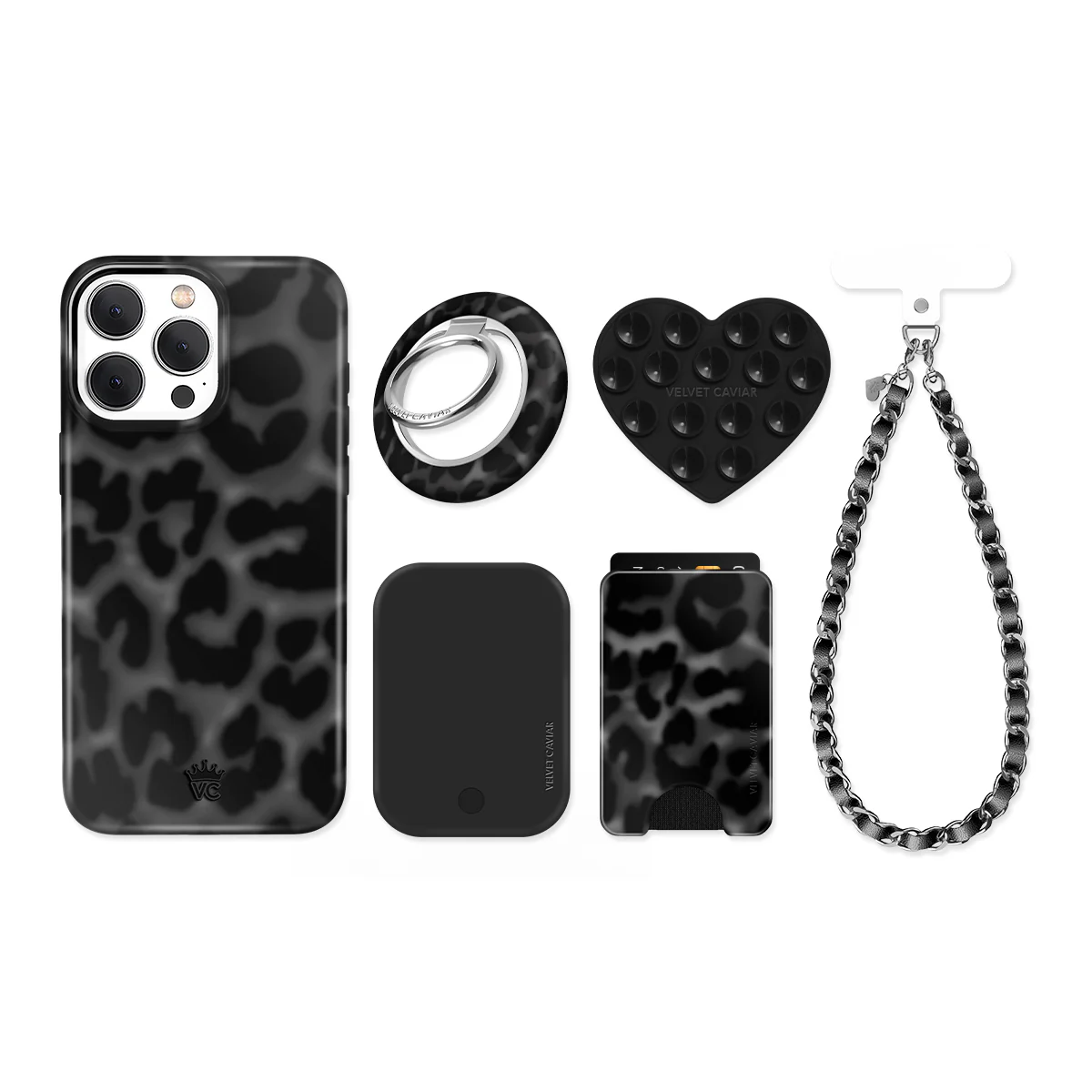 It Girl Black Leopard iPhone Bundle Set - Image 6