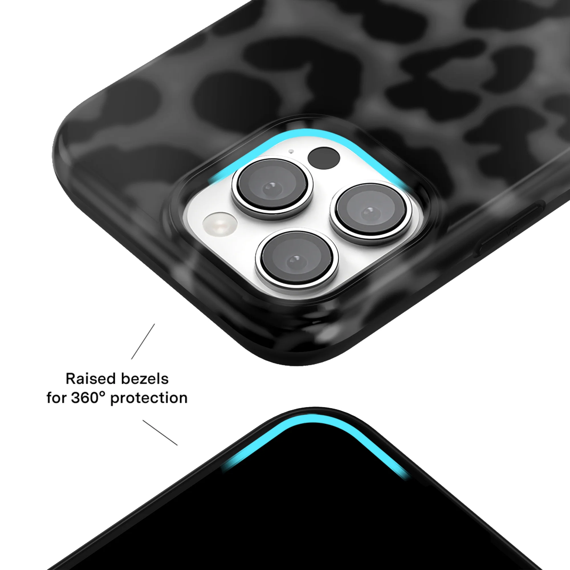 It Girl Black Leopard iPhone Case - Image 23