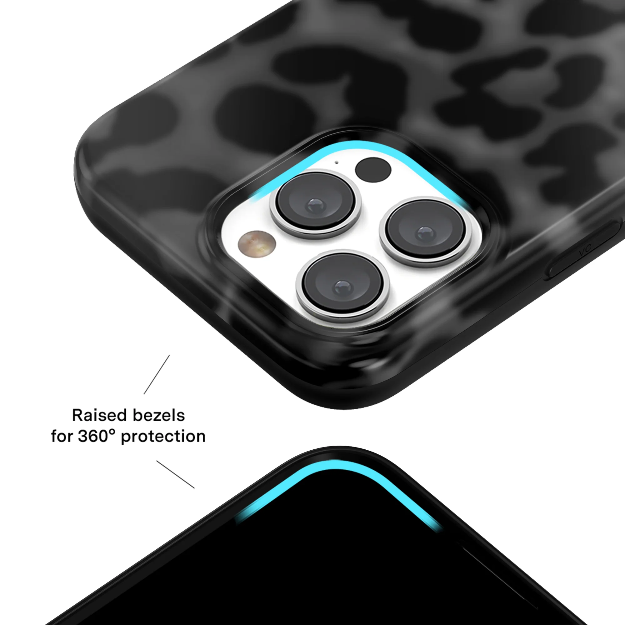 It Girl Black Leopard iPhone Case - Image 48